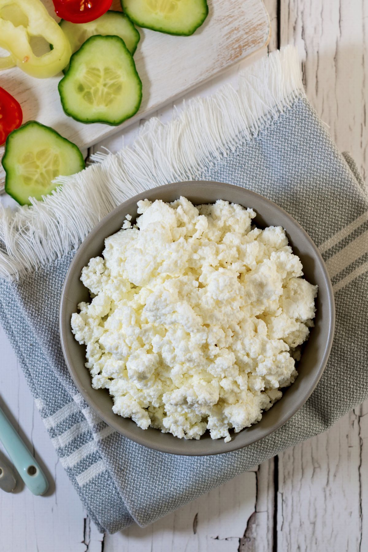 Farmer Cheese in a bowl