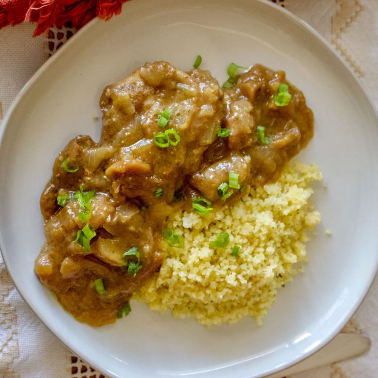 Moroccan Chicken with Figs And Couscous