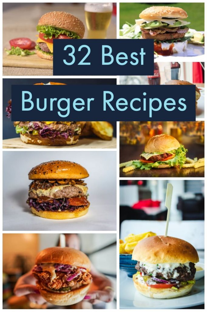 32 Best Burger Recipes- Celebrate Memorial Day In Style – The Bossy Kitchen