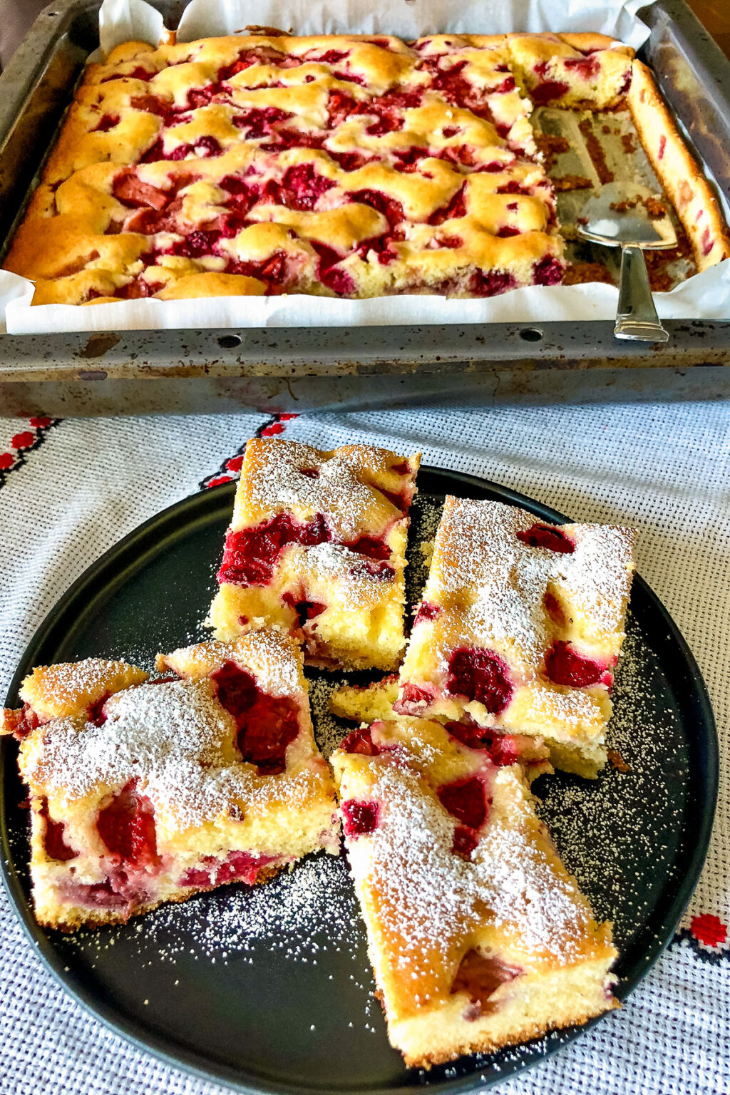 Fruit Buckle Cake