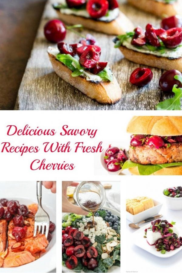 Delicious Savory Recipes With Fresh Cherries The Bossy Kitchen