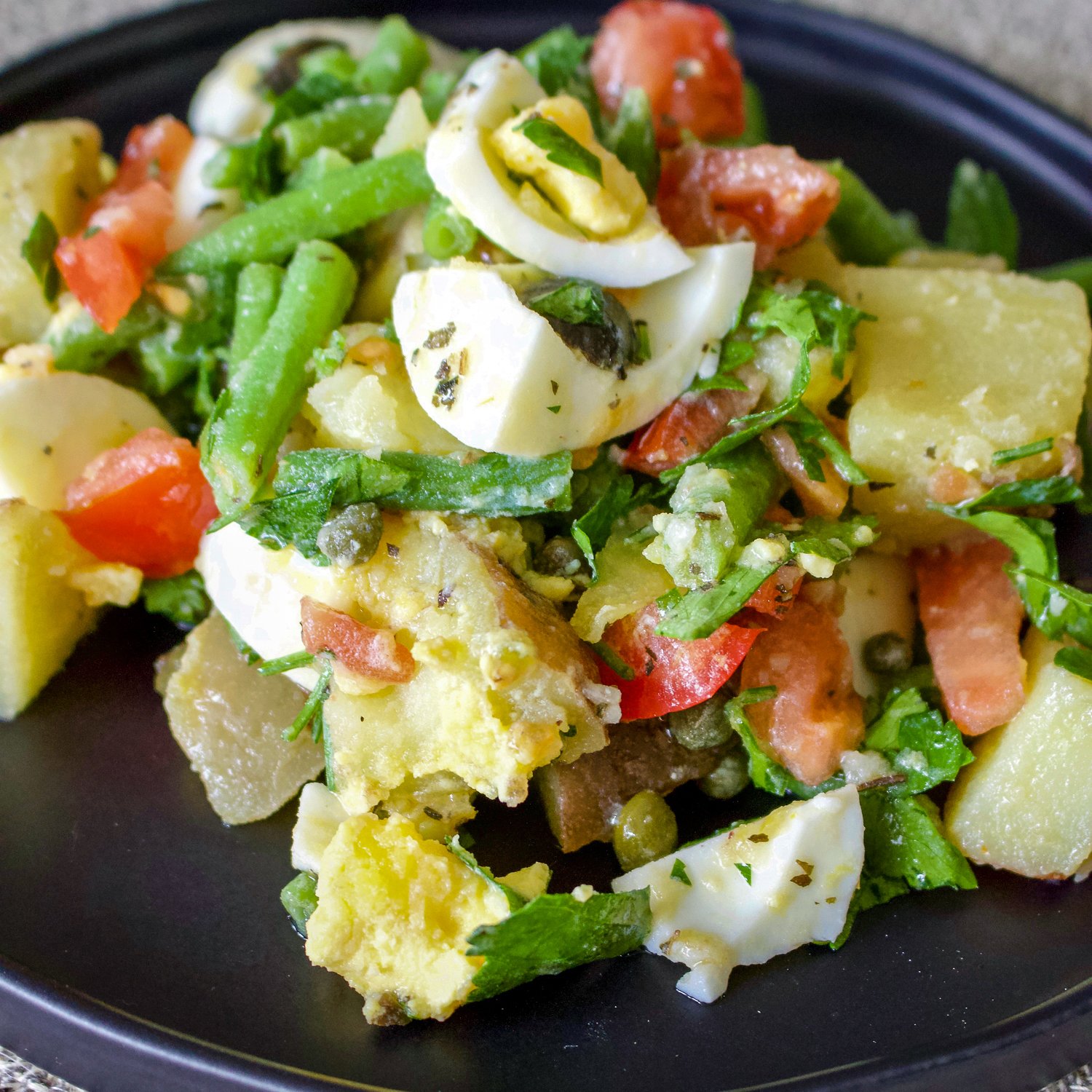 Green Bean And Potato Salad The Bossy Kitchen