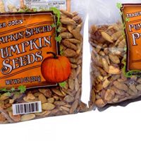 Trader Joes Pumpkin Spiced Pumpkin Seeds 2 Packs 8oz. Each Bag - Total 2 Items