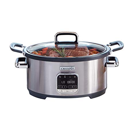 Crock-Pot SCCPVMC63-SJ 3-in-1 Multikocher, Edelstahl