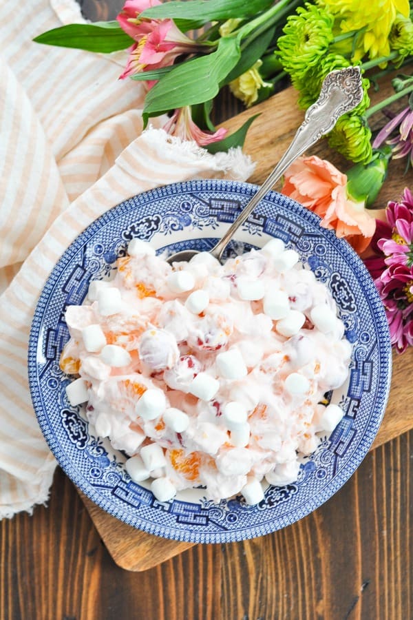 Pink Ambrosia Salad 5