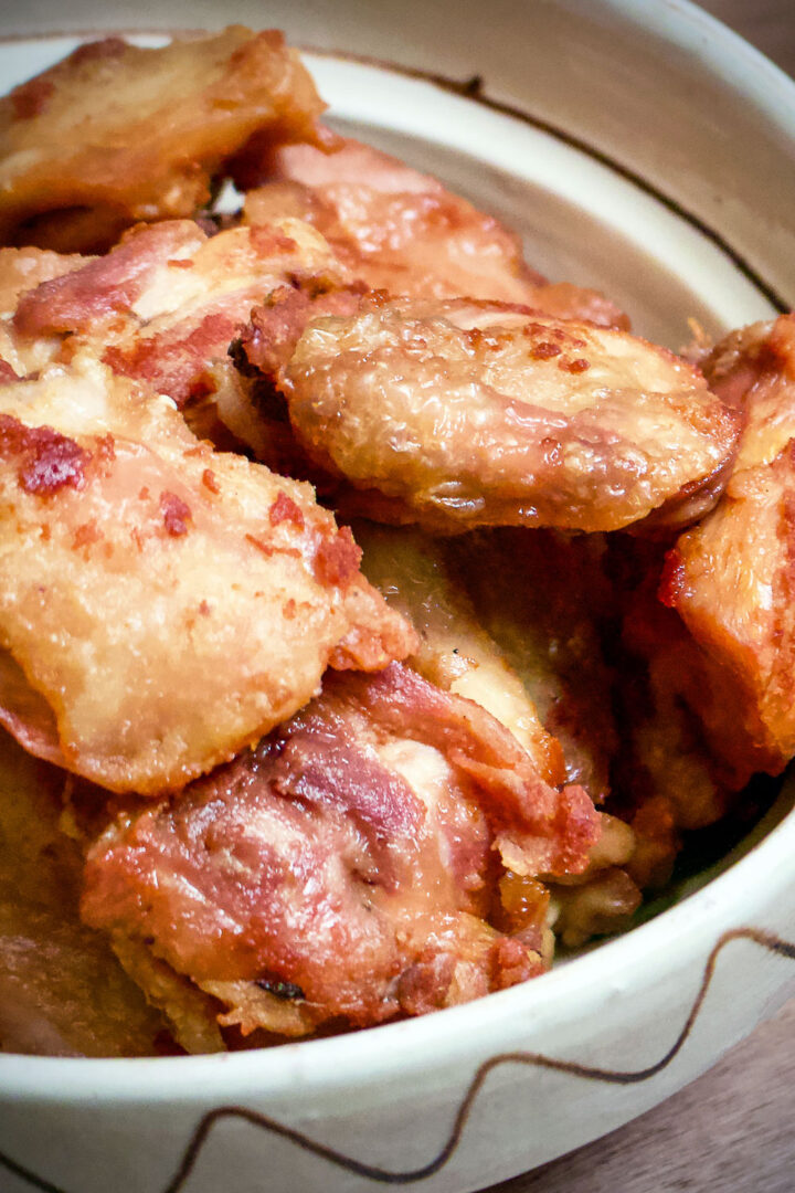 Flourless Fried Chicken Thighs The Bossy Kitchen