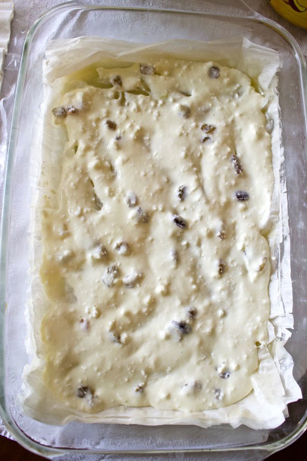 Sweet Cheese Slab Pie88 Sweet Cheese Slab Pie- layer of cheese