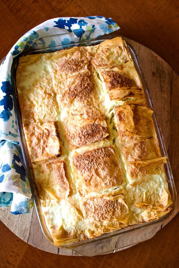Sweet Cheese slab pie2525 Sweet Cheese slab pie- featured picture