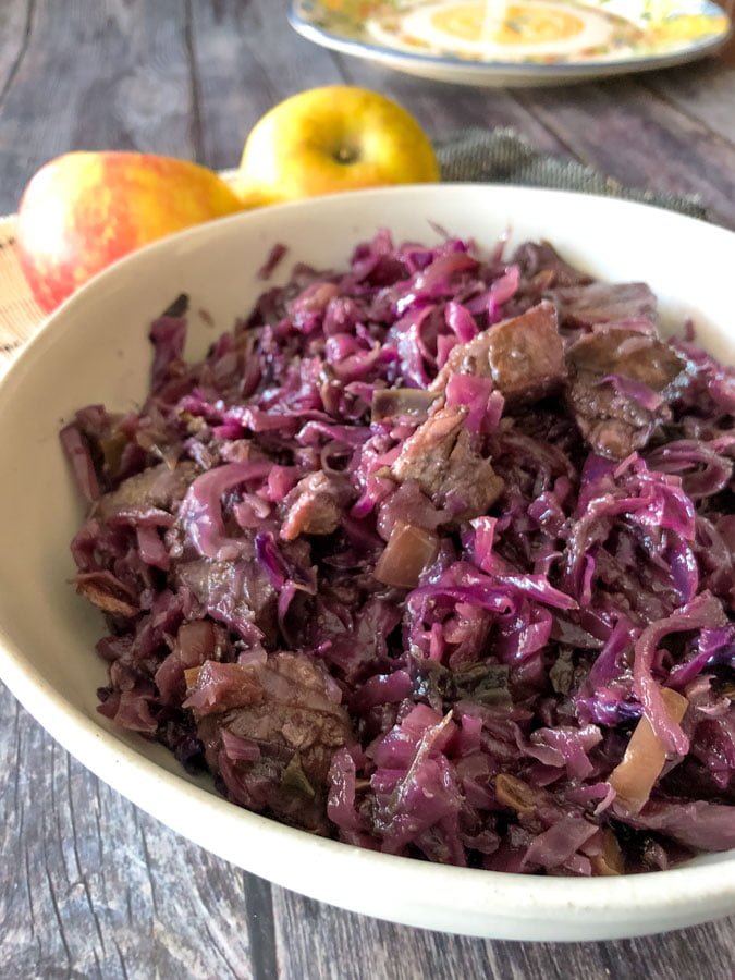 Celtic Red Cabbage With Pork And Red Currant Jelly