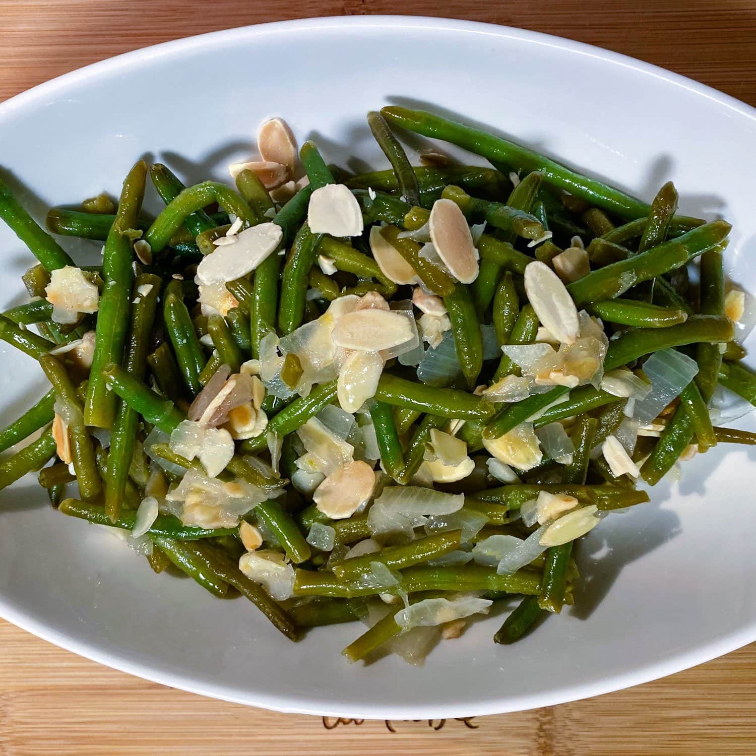 Green Beans Almondine (Green Beans with Almonds)