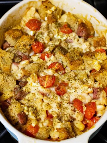 Sausage and Beans Bake77