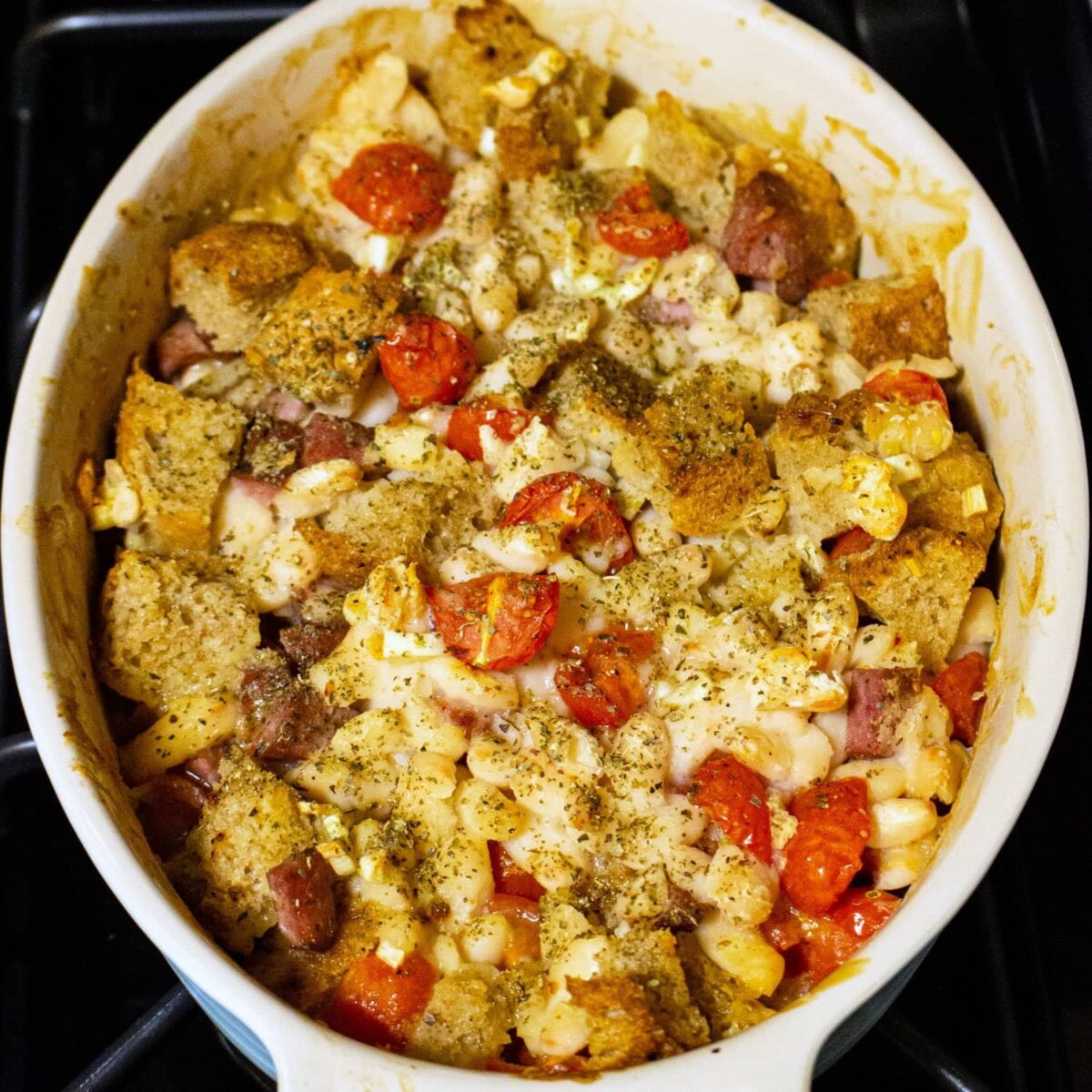 Sausage and Beans Bake77