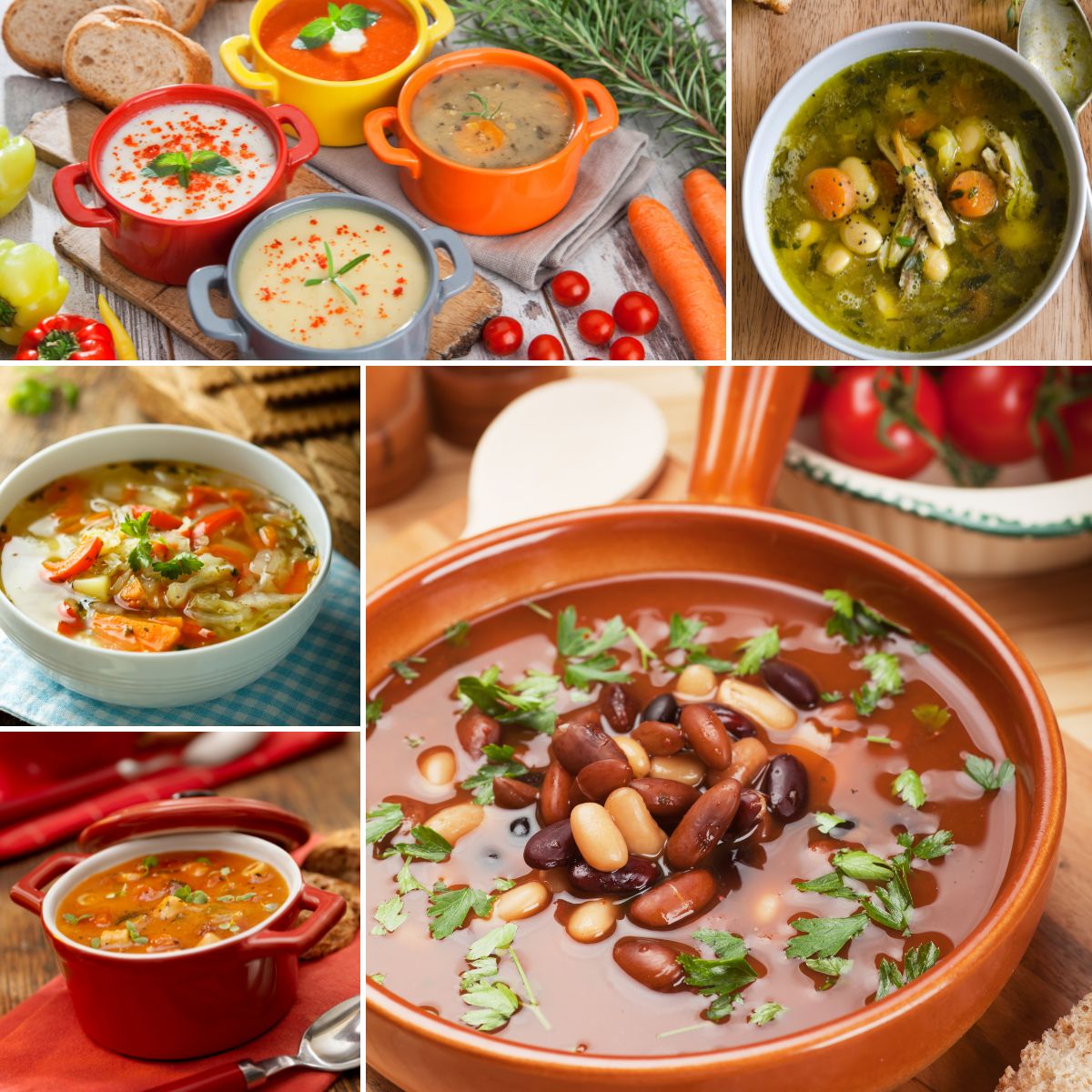 33 Easy Instant Pot Soups Collage