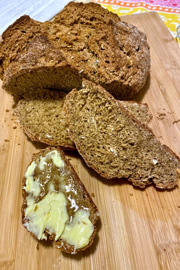 Irish Brown Soda Bread With Molasses