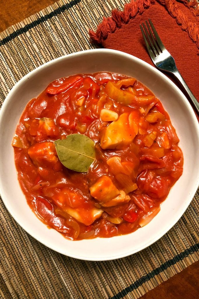 Spanish Cod In Tomato Sauce