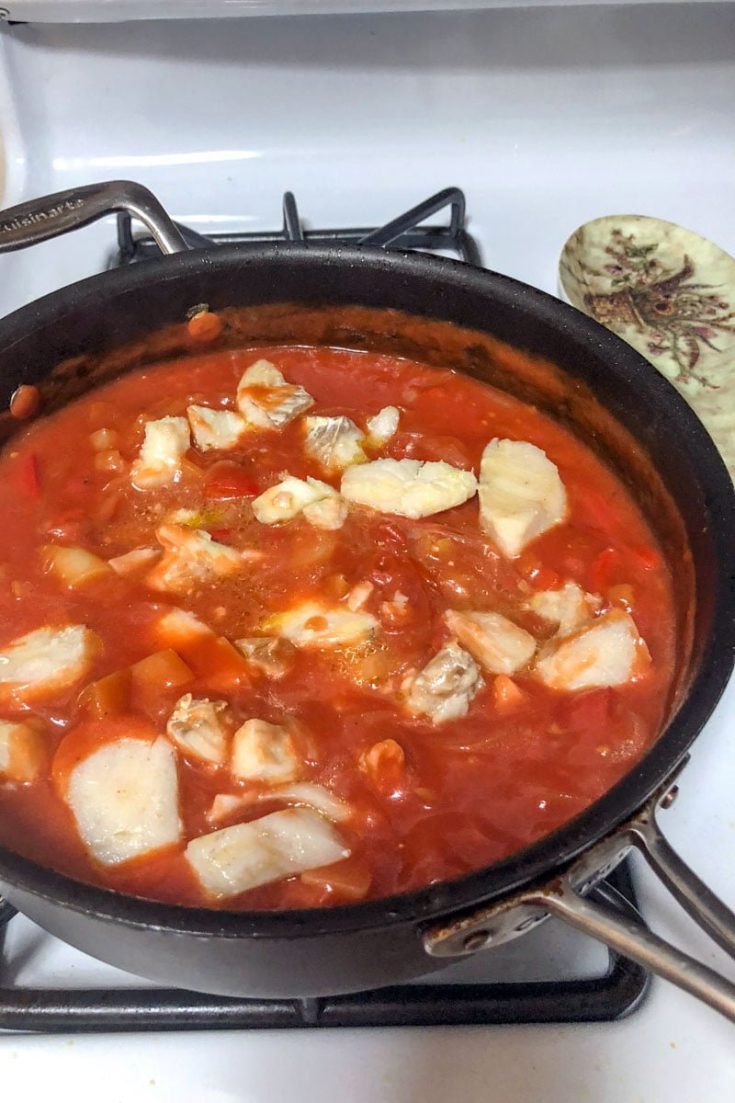 Spanish Cod In Tomato Sauce