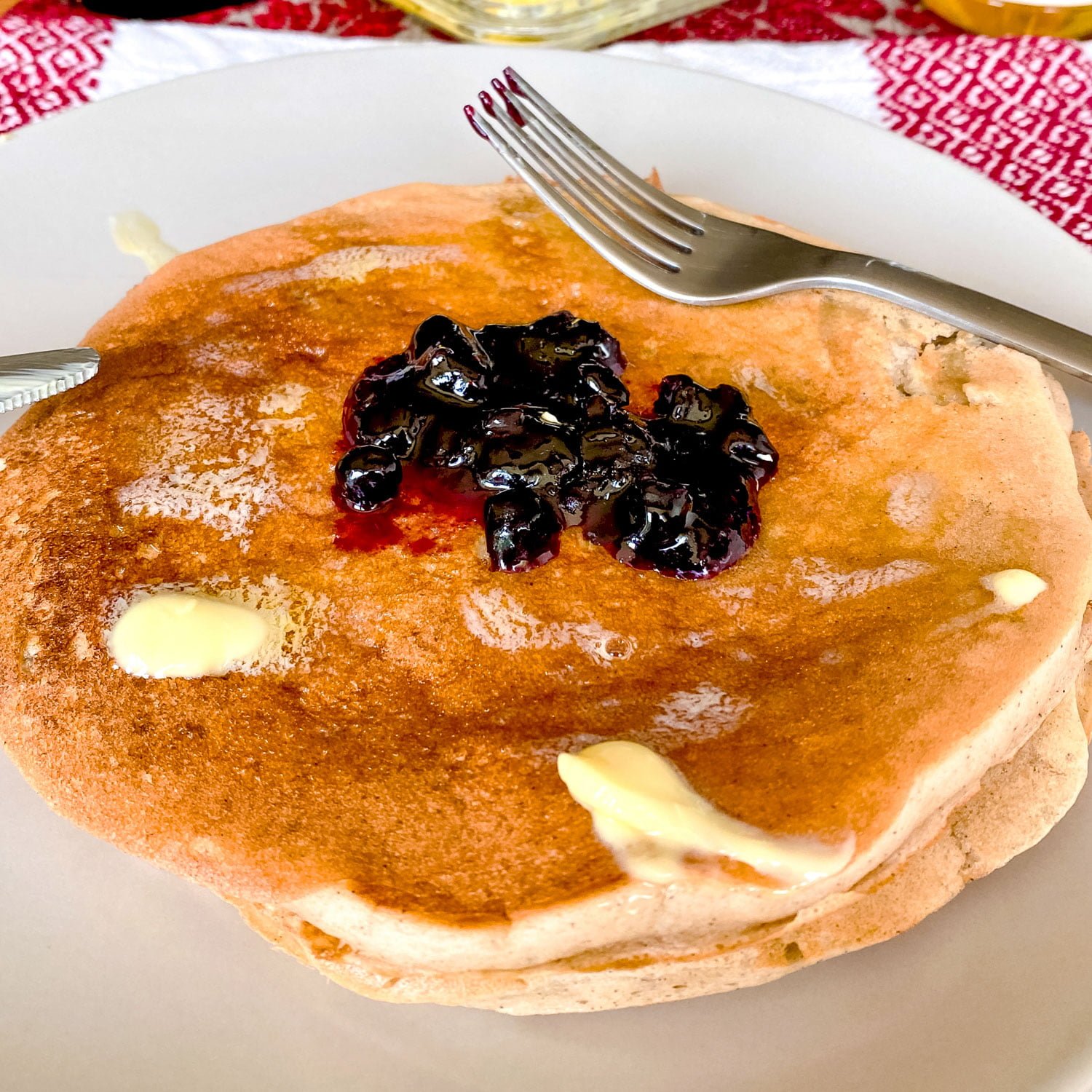 Easy BananaButtermilk Pancakes The Bossy Kitchen