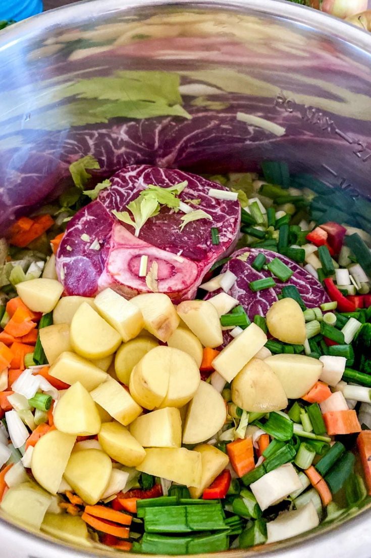 Instant Pot Beef Vegetable Soup – The Bossy Kitchen