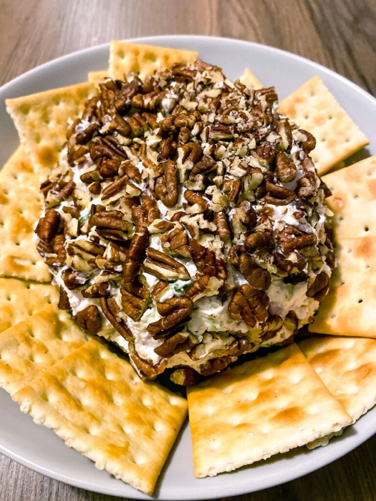 Pineapple Pecans Cheese Ball Appetizer44
