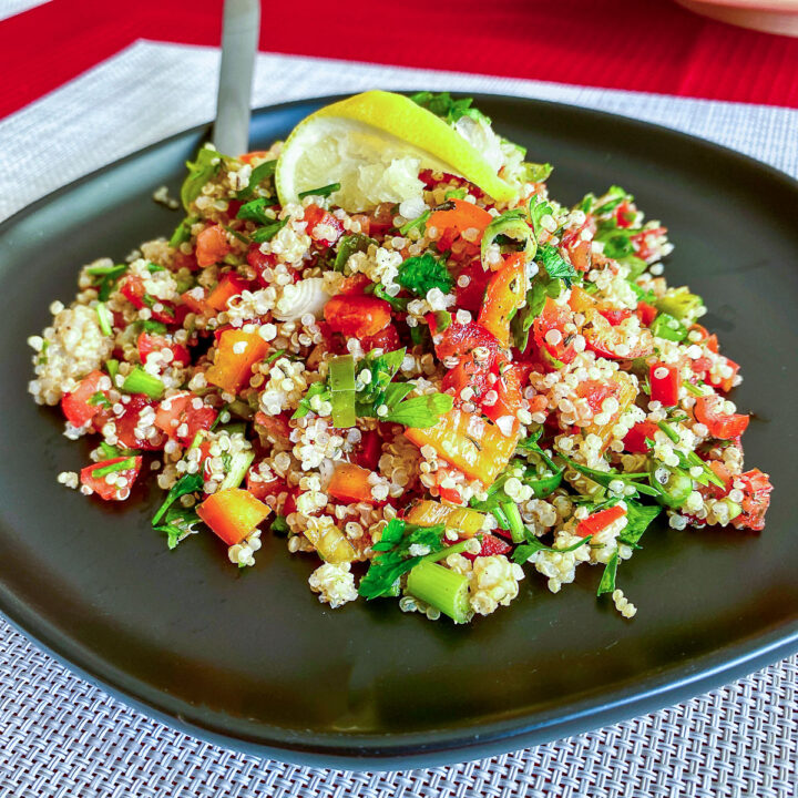 Quinoa Tabbouleh Recipe The Bossy Kitchen