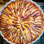 Plum tart baked square picture of the tart1