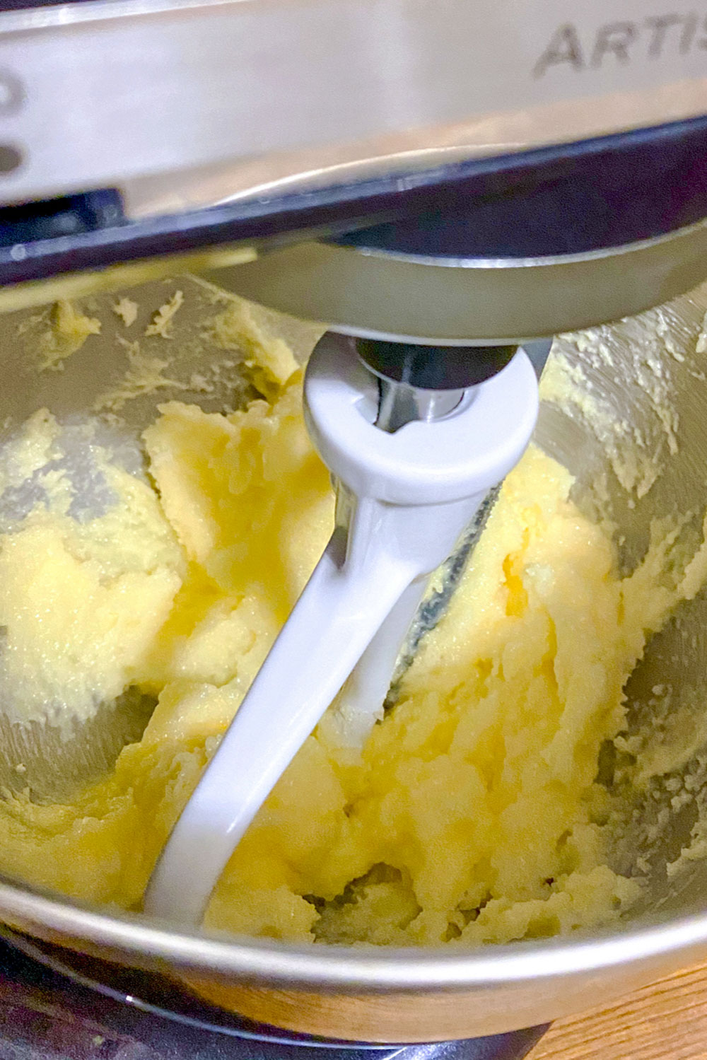 Cinnamon Swirl Coffee Cake butter and sugar in the mixer0