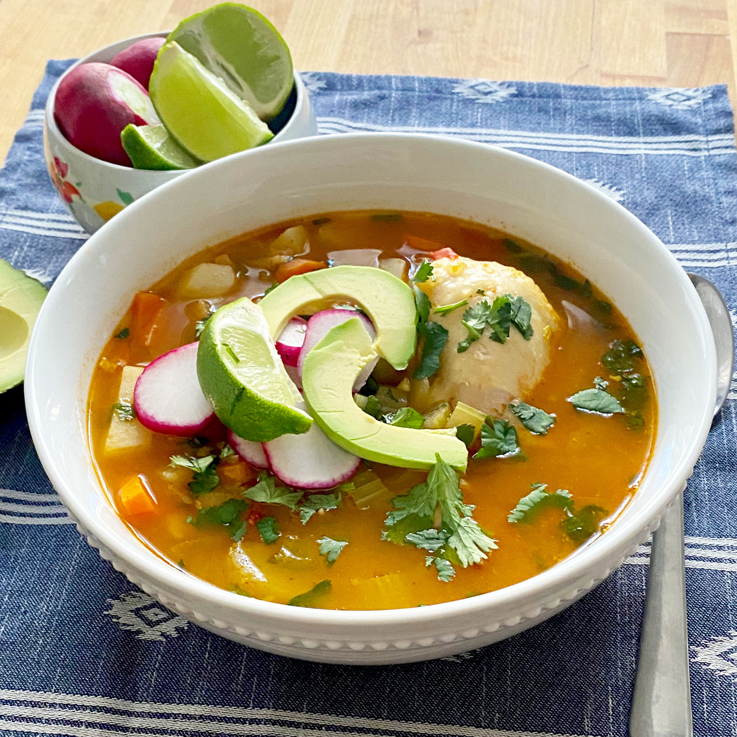 Caldo De Pollo Recipe- The Bossy Kitchen