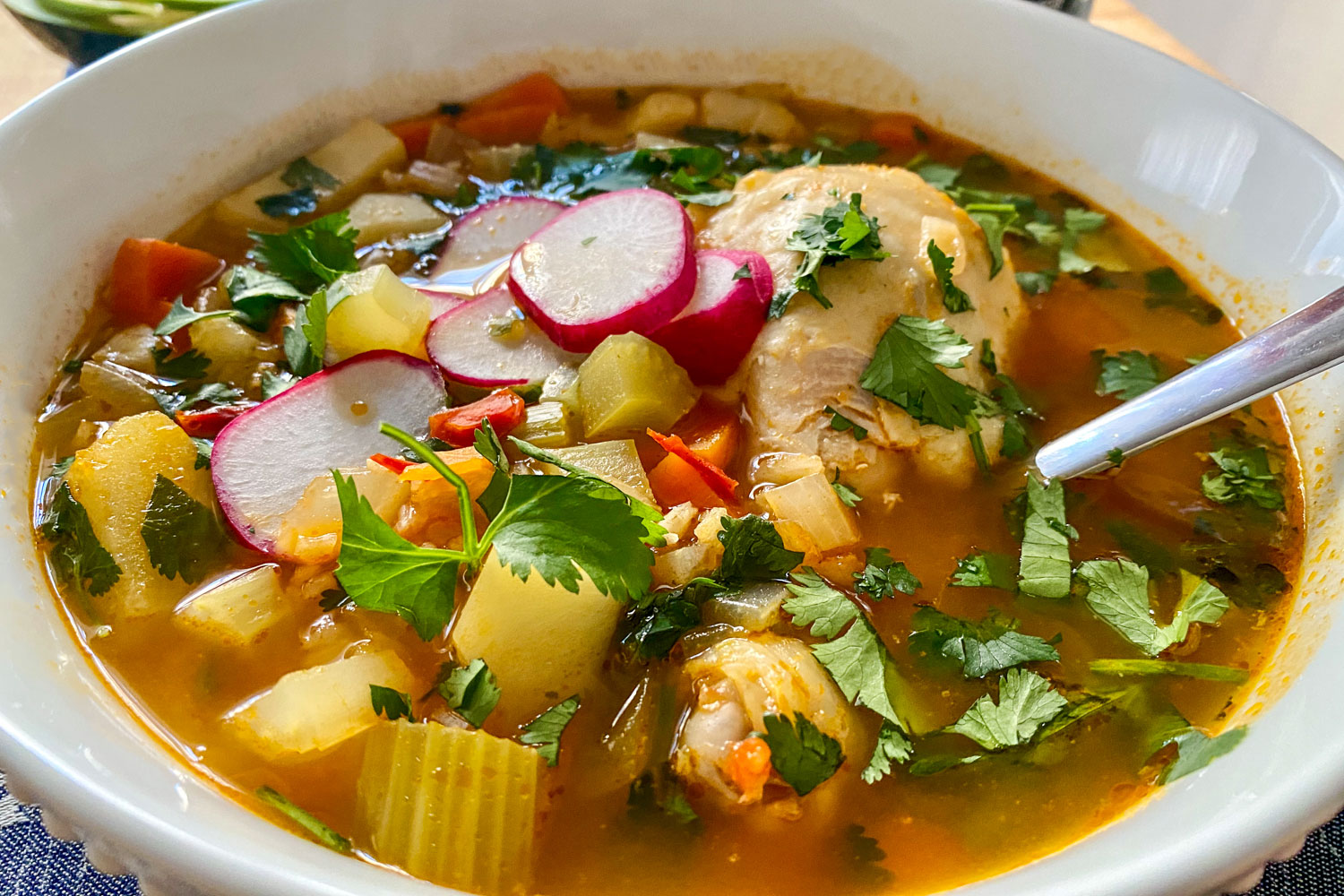 Mexican Chicken Soup (Caldo De Pollo Recipe)The Bossy Kitchen