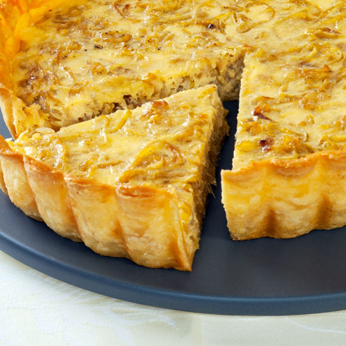 Caramelized Onion Tart Recipe The Bossy Kitchen