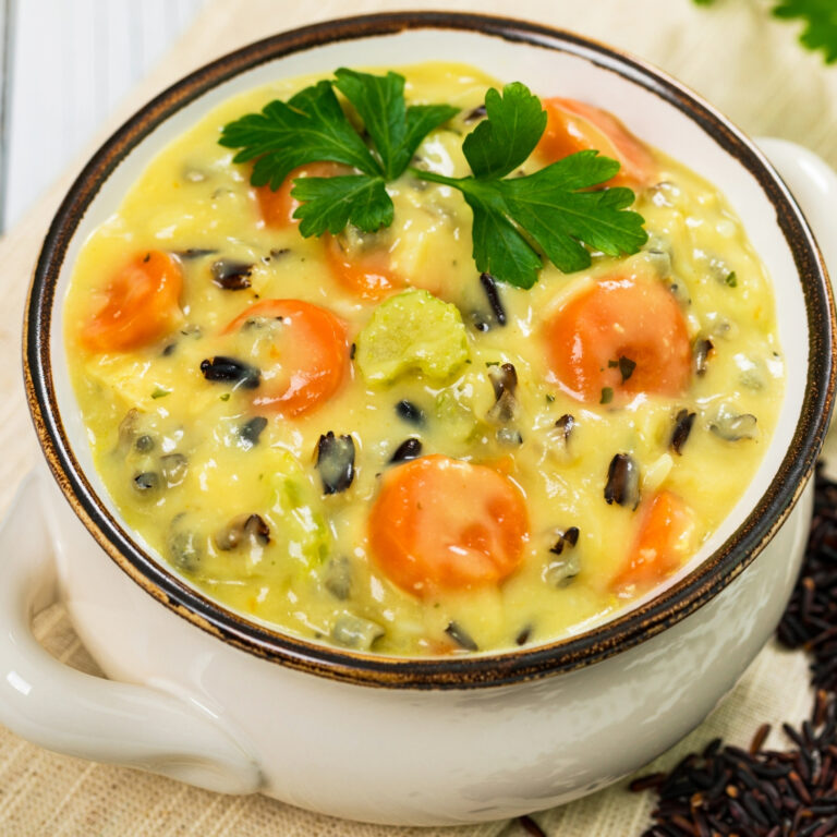 Easy Wild Rice Soup With Ham