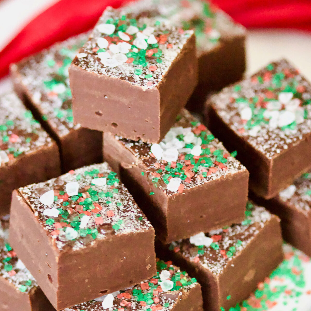 Sea Salt Chocolate Fudge The Bossy Kitchen