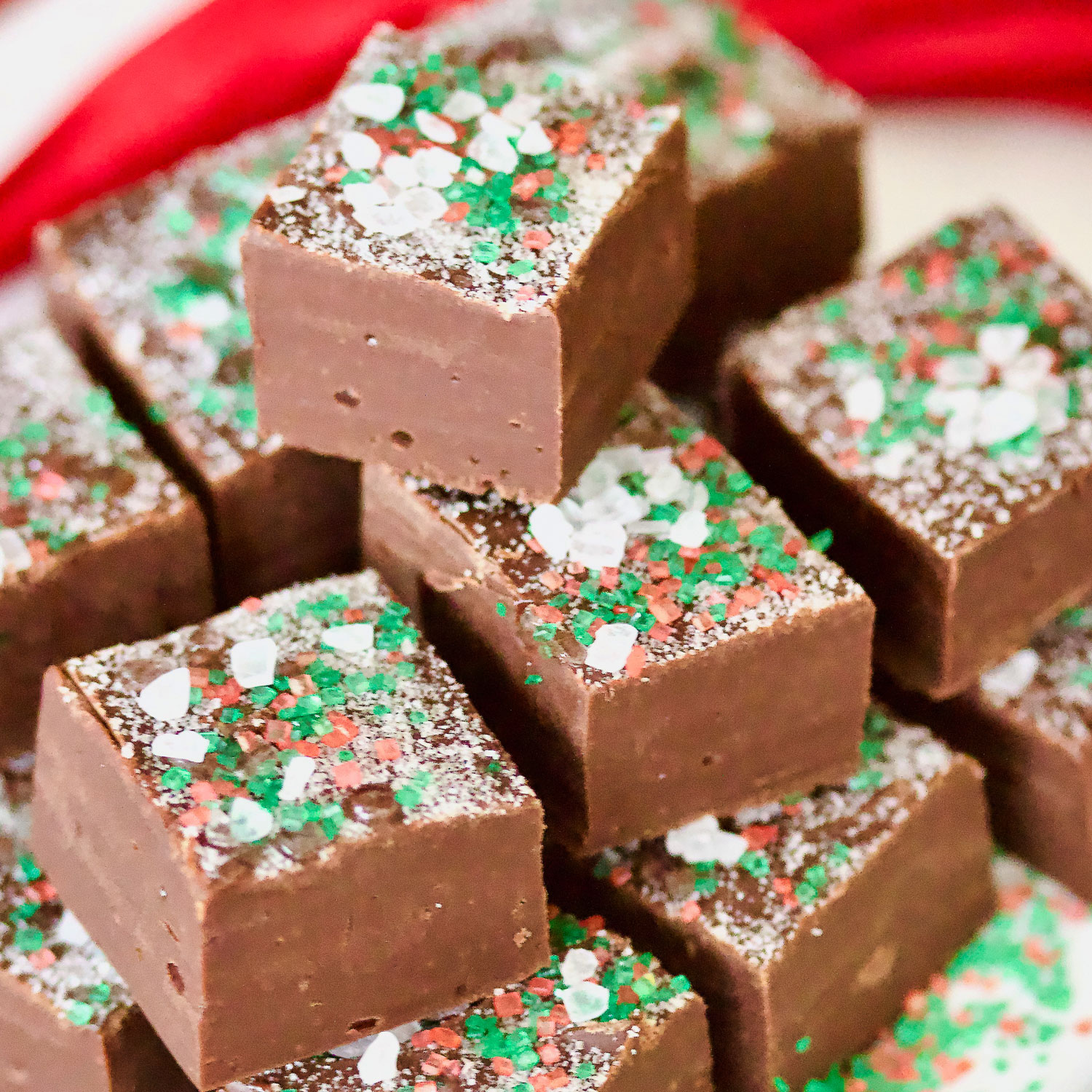 Sea Salt Chocolate Fudge The Bossy Kitchen