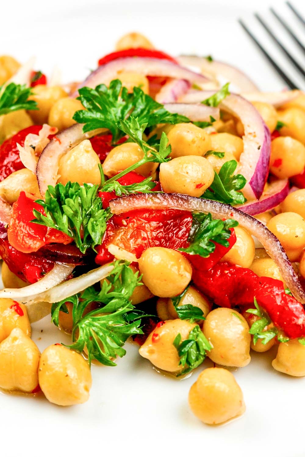 Spicy Chickpeas Salad