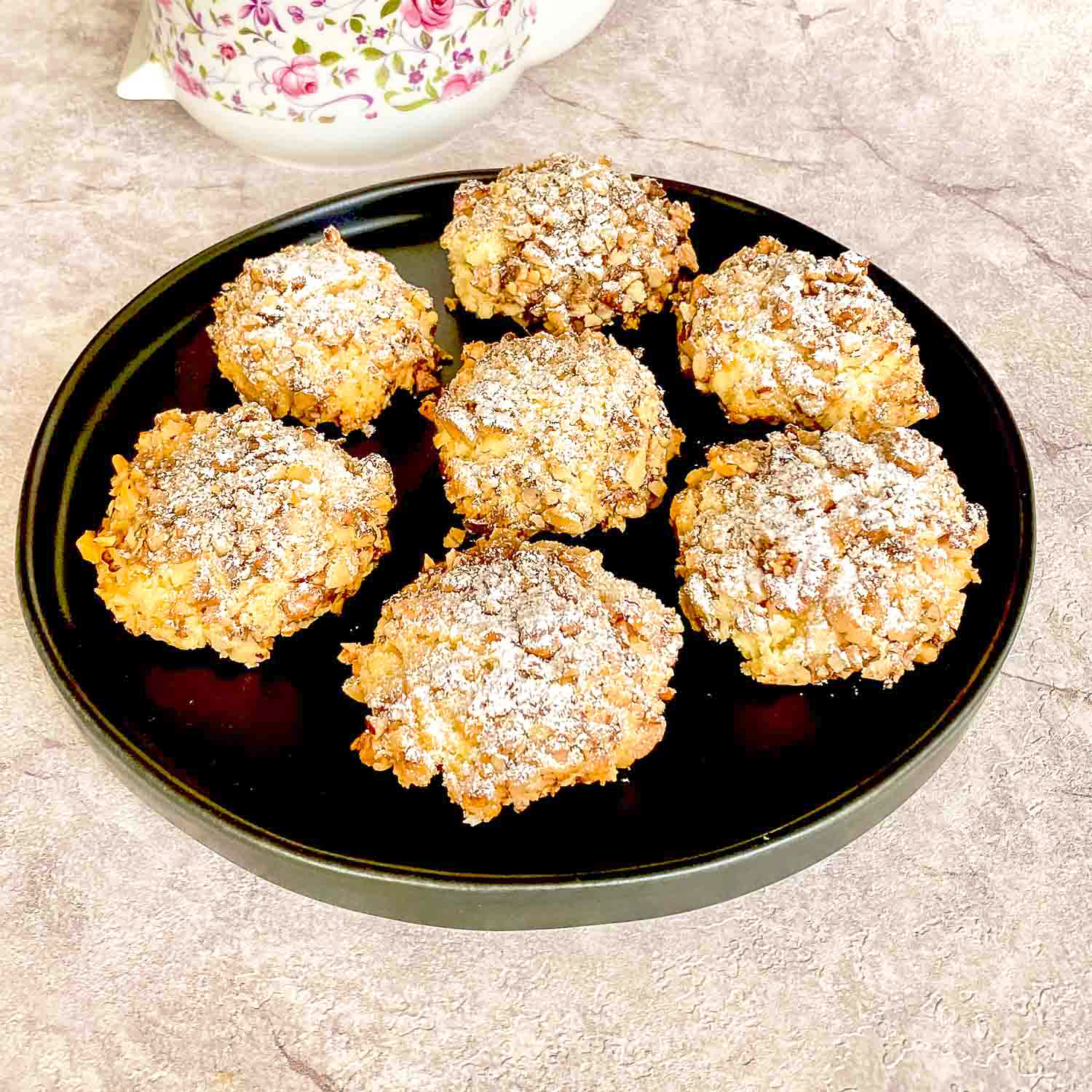 Walnut Shortbread Cookies The Bossy Kitchen