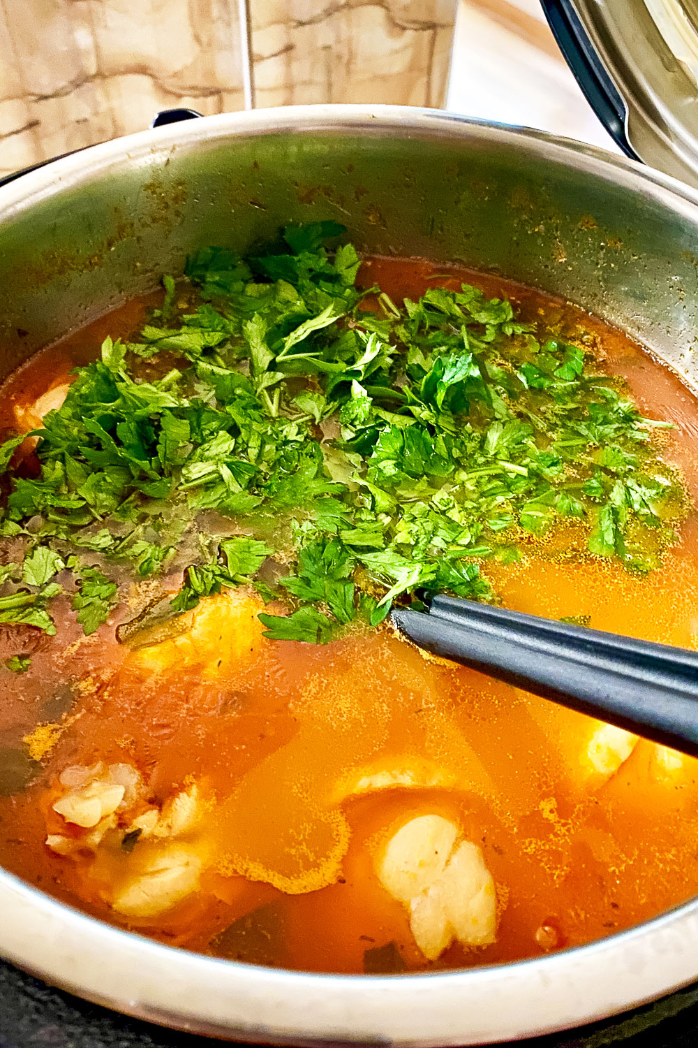 Caldo de Pollo in Instant Pot0