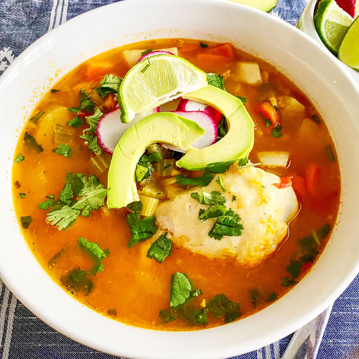 Caldo de Pollo- Mexican Chicken Soup