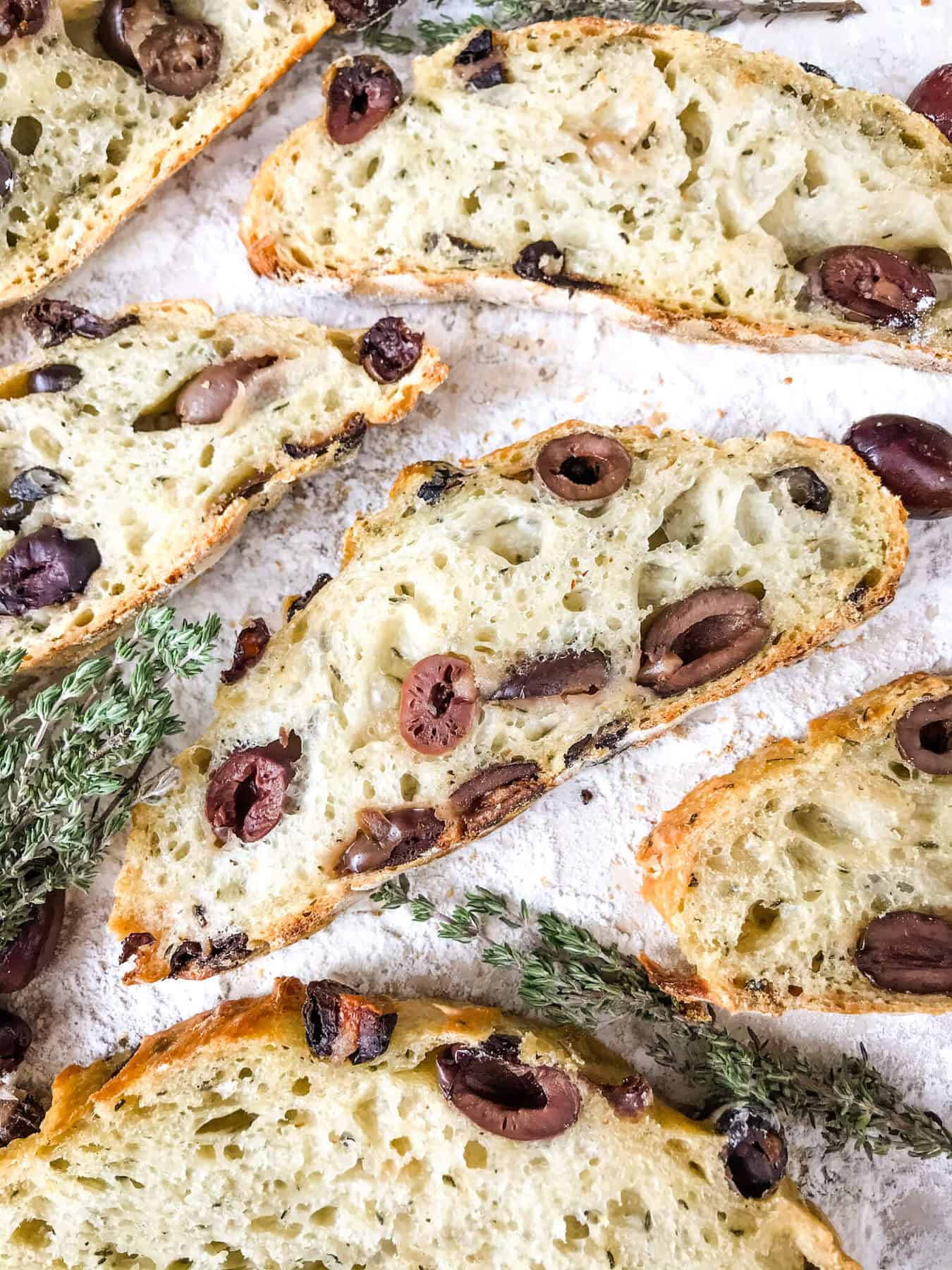 dutch oven no knead rustic thyme olive bread threeolivesbranch 3