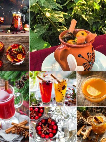 35 Festive Christmas Punch Recipes Collage