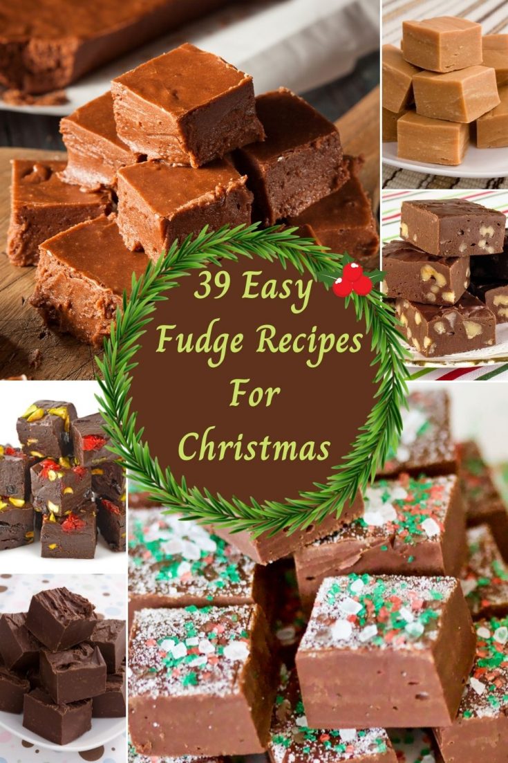 39 Easy Fudge Recipes For Christmas – The Bossy Kitchen