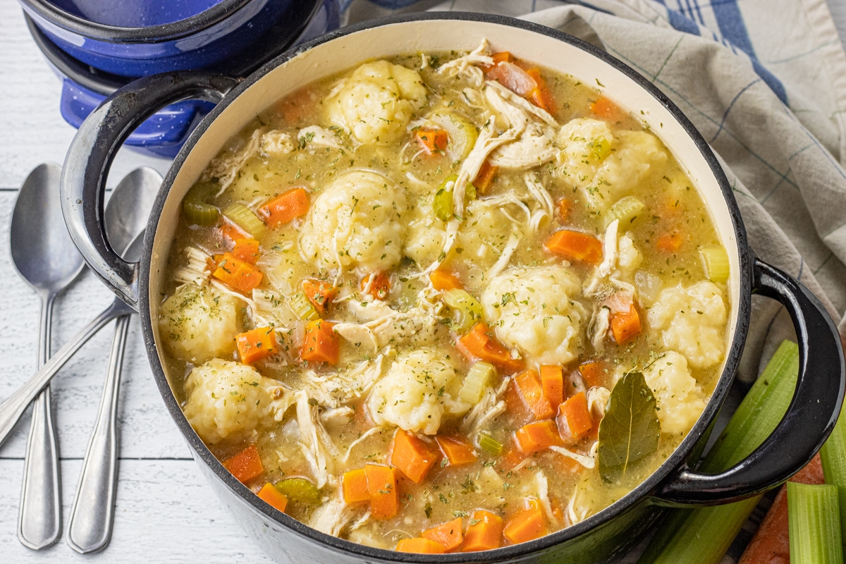 chicken and dumpling soup 13