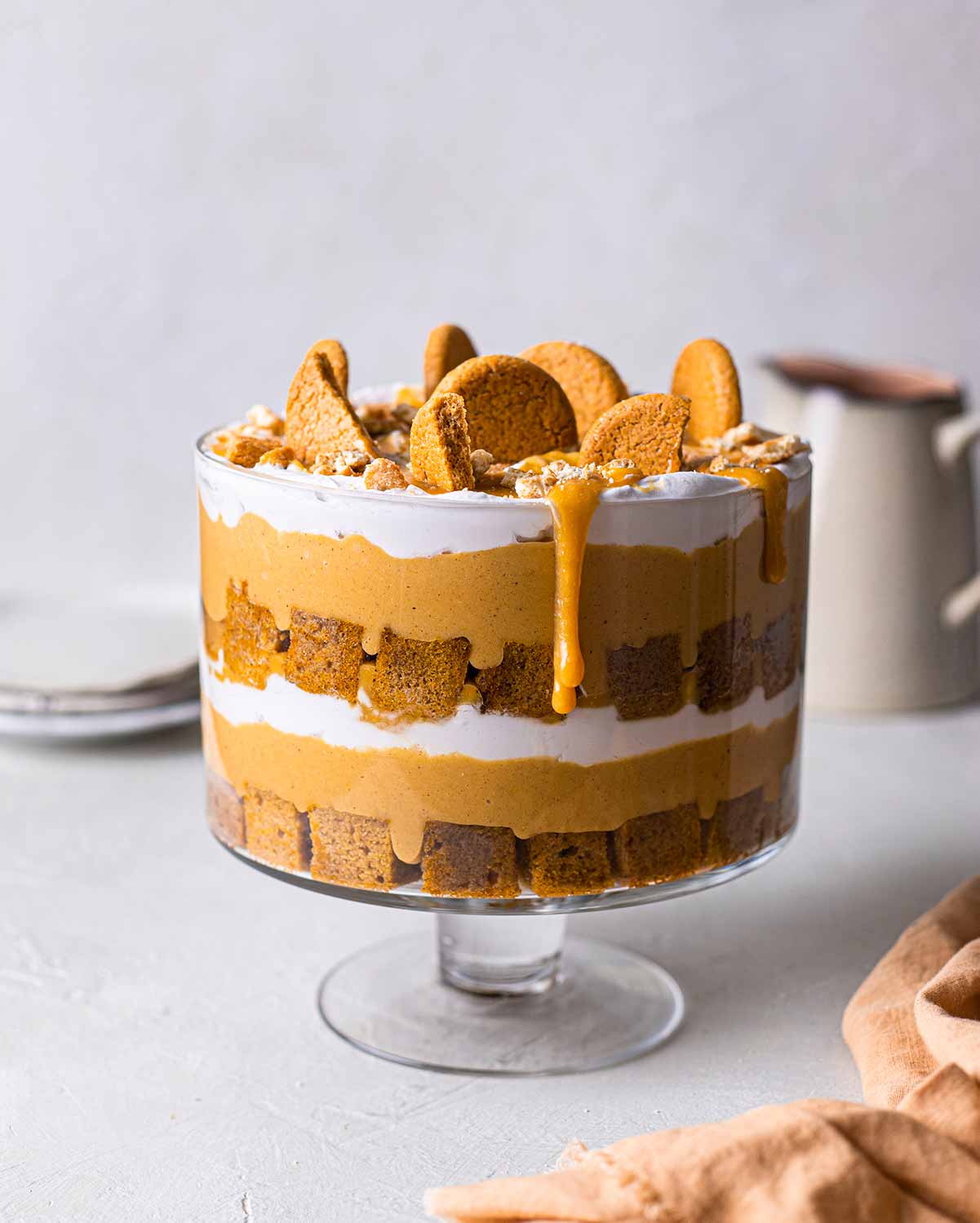 vegan pumpkin trifle 1