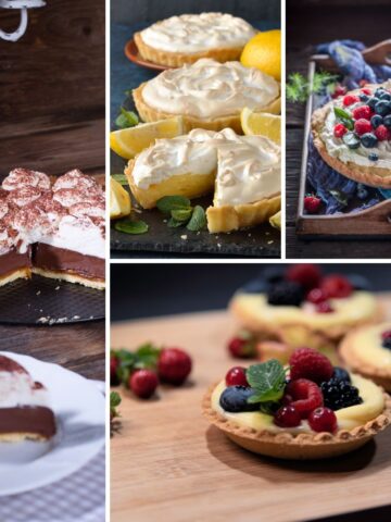 No Bake Pies Collage
