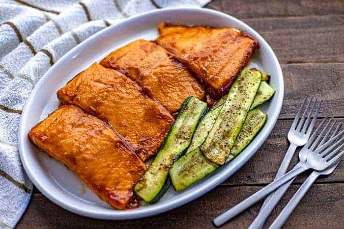 BBQ Grilled Salmon