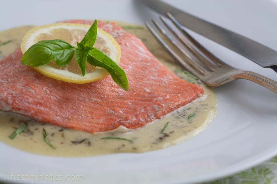 Salmon Basil 100
