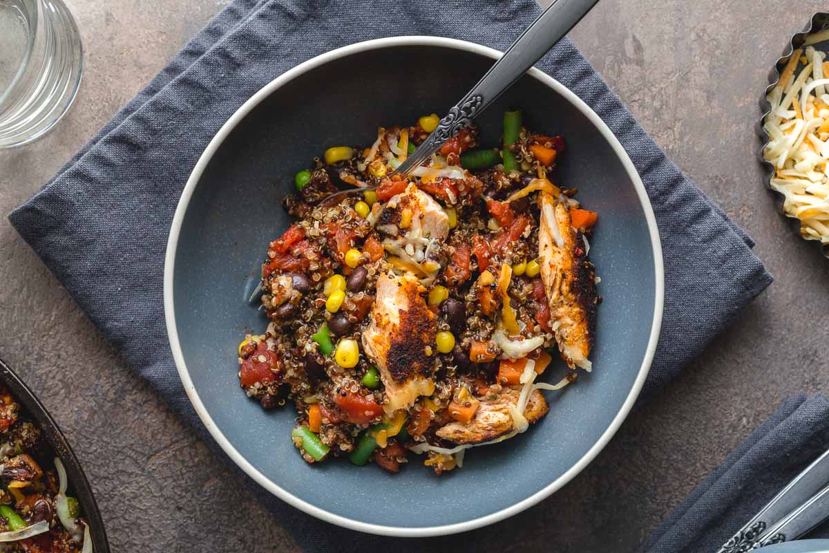 Salmon Quinoa Bake 14