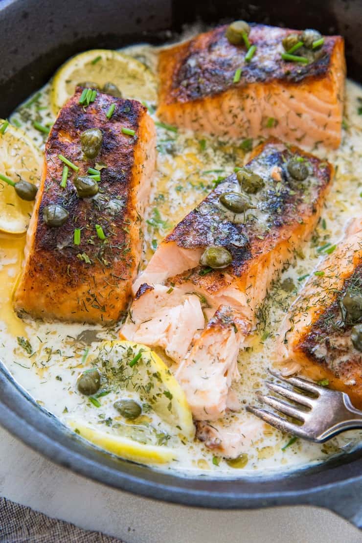 crispy_skillet_Salmon_creamy_lemon_caper_dill_Sauce_1