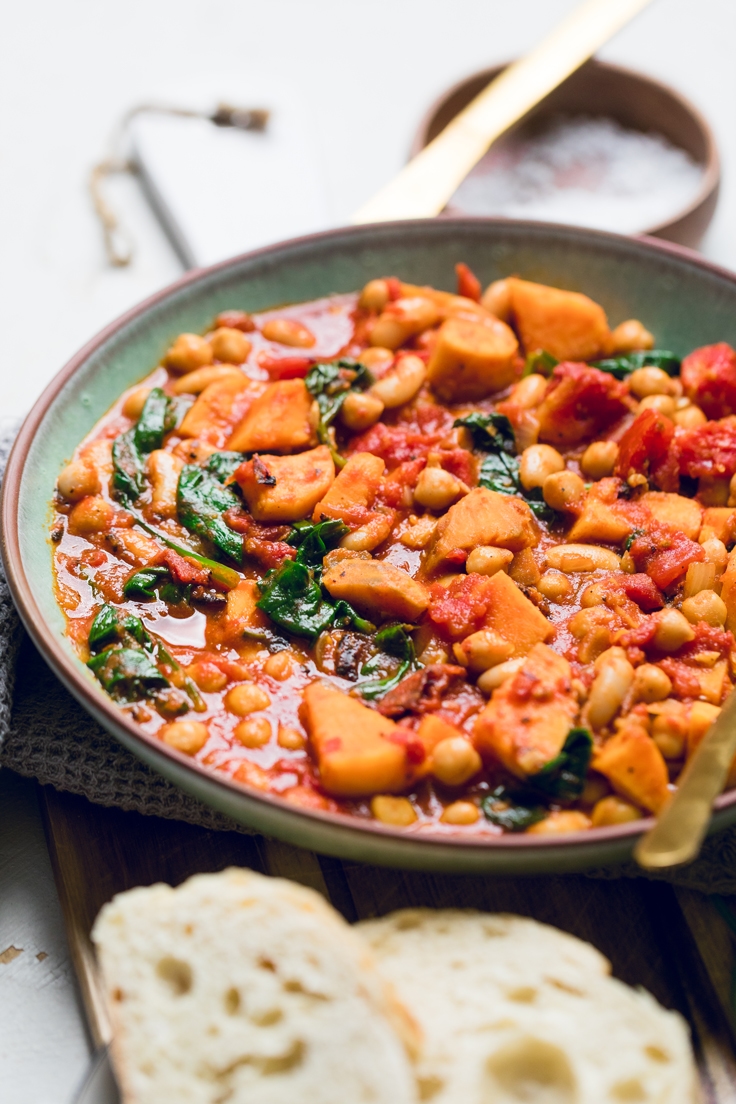 vegan sweet potato stew 6