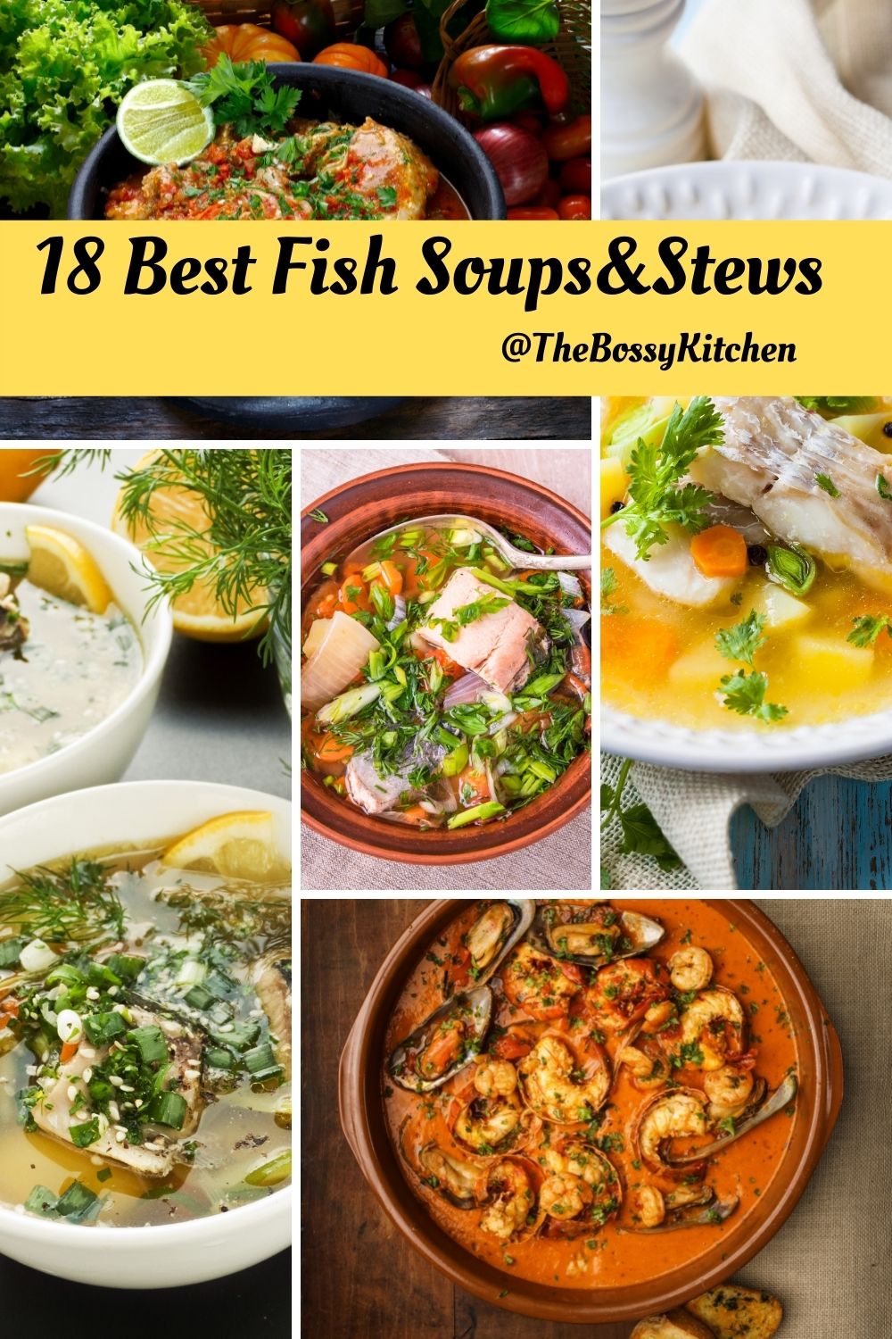 18 Best Fish Soups And Stews Pinterest
