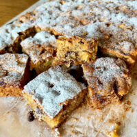 Easy Apple Cake Bars square photo