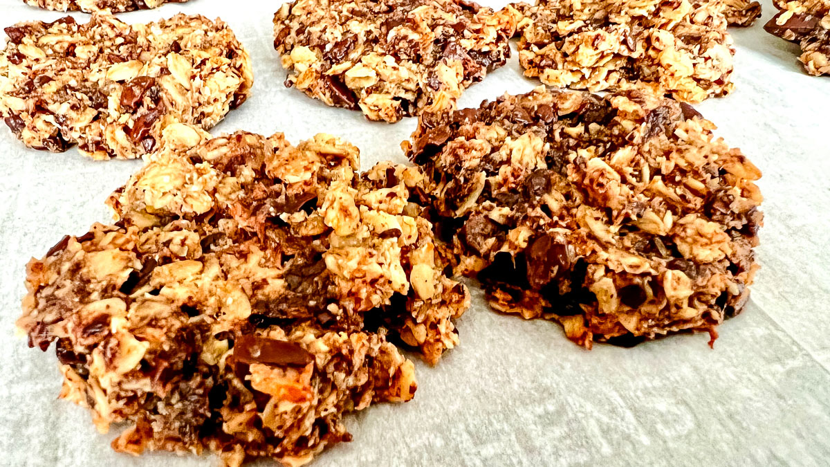 Oatmeal Banana Almond Cookies The Bossy Kitchen